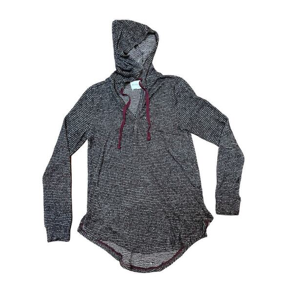 Olive + Oak Women's long sleeve hooded shirt.pullover. Stitch Fix.Drawstring. SM - Picture 1 of 5